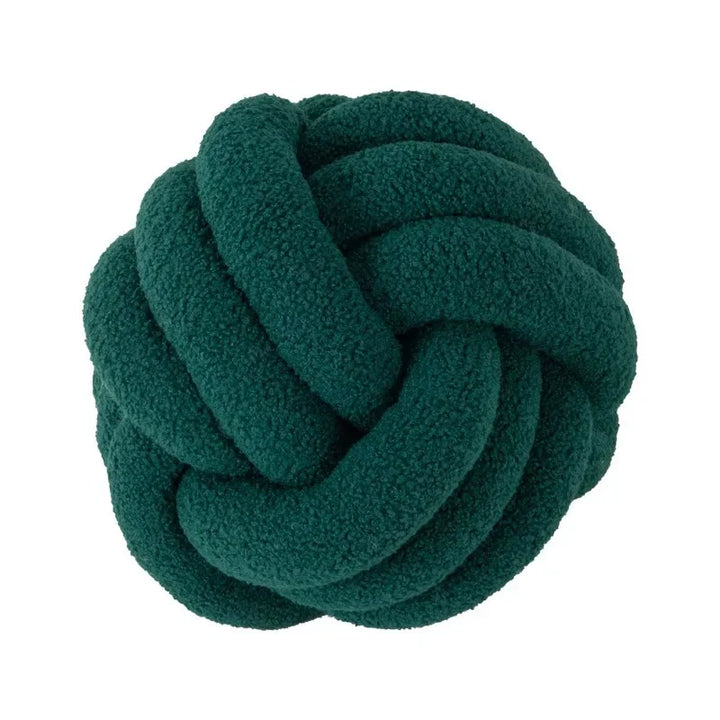 Boucle Rope Knot Ball Cushion | Bowlift