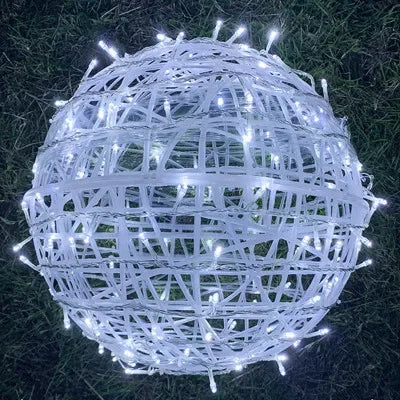 BowLift | Sphere - Rattan Party Lighting