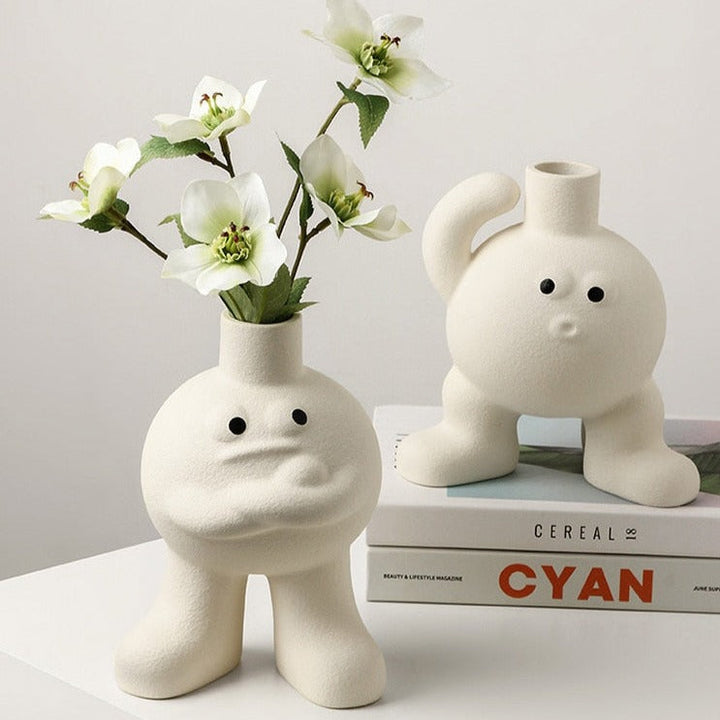 Character Ceramic Vase | Bowlift