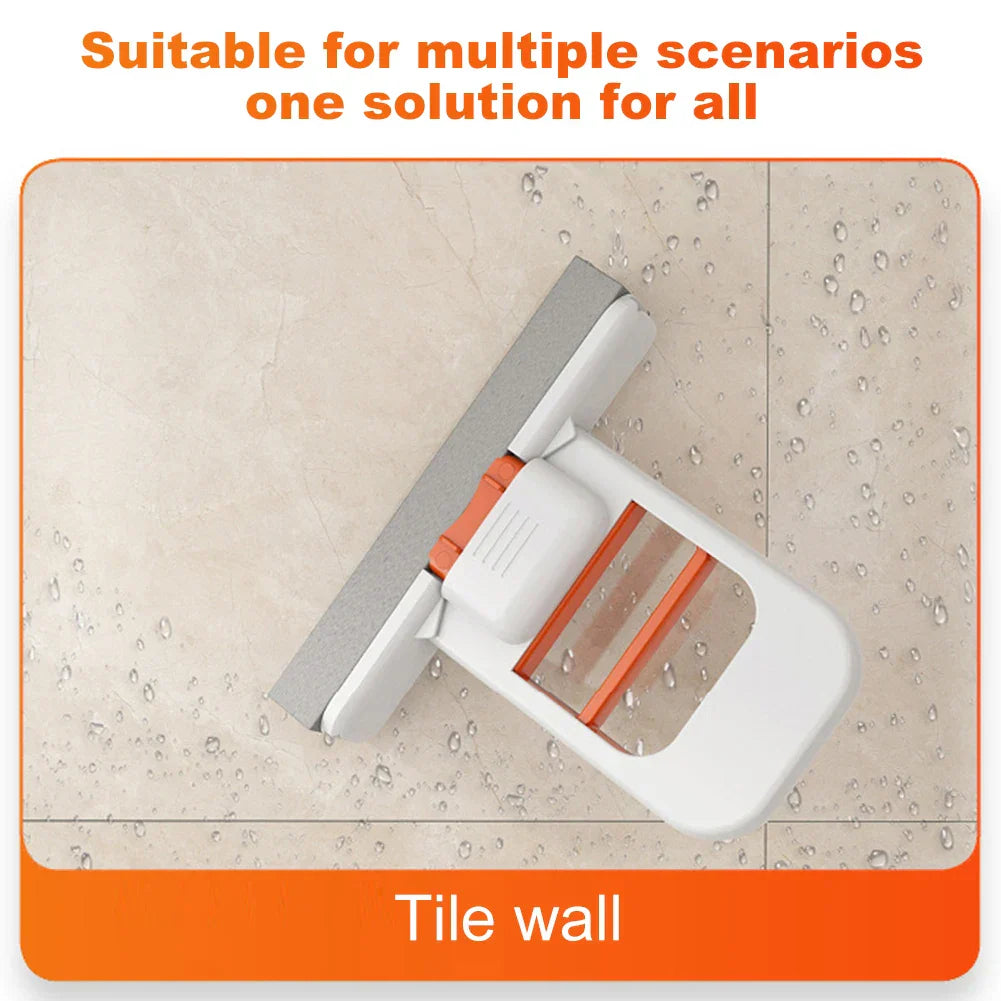 Scratch-Safe Compact Dual Texture Sponge Mop | Bowlift
