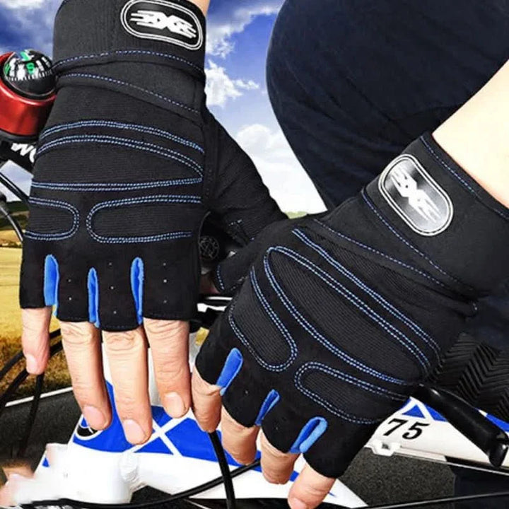 BowLift | Shock-resistant training gloves with wrist support | For weight training, fitness & cycling