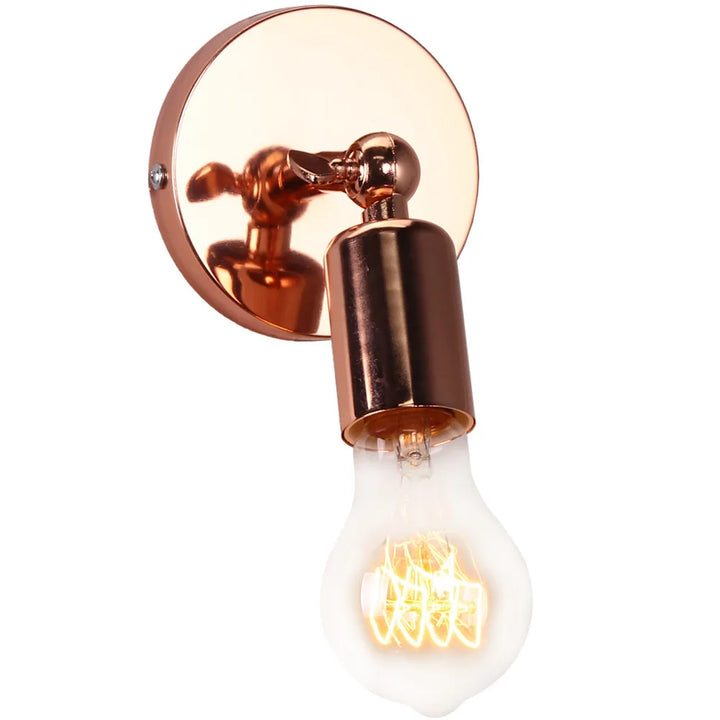 IndustrialGlow - Adjustable Retro Wall Lighting Bowlift