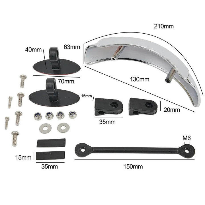 BowLift | 180 Degree Motorcycle Blind Spot Mirror