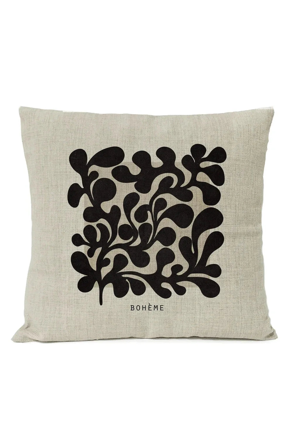 Black Geometric Pillowcase | Bowlift