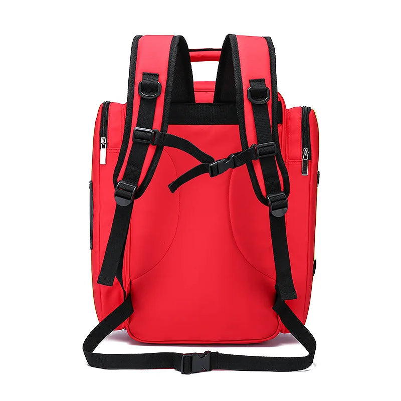 BowLift | Emergency Backpack SafePak Rescue+ | Waterproof & Reflective | For First Aid & Survival | 45×35×15 cm