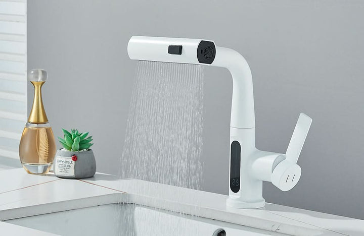 BowLift | LUXOR - Modern digital washbasin tap