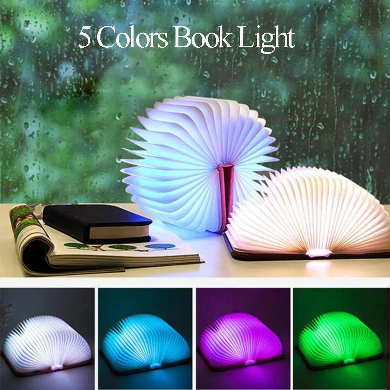 BowLift | BookGlow - Foldable LED Lamp - Portable and rechargeable - Light up your nights!