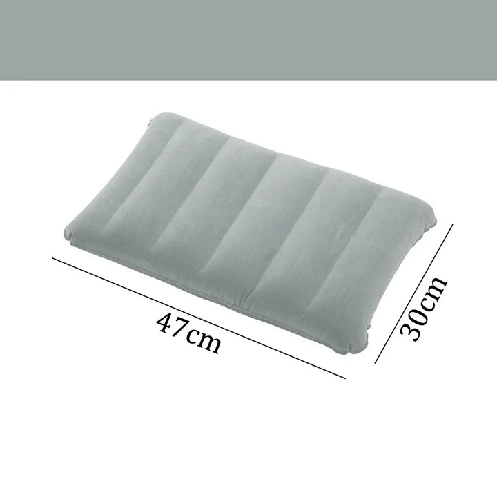 BowLift | Inflatable Travel Pillow 47x30 cm | Foldable & Lightweight | AirNest Outdoor Air Cushion for Camping & Air Travel