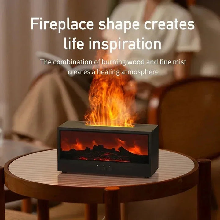 BowLift | Fireplace Flame Mist Humidifier