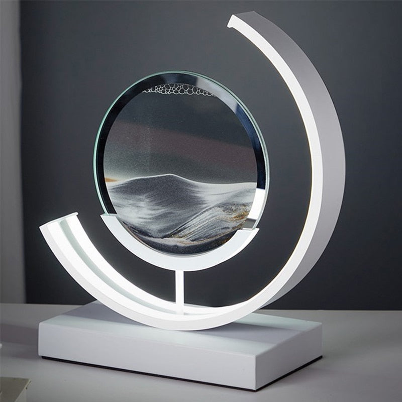 3D Sand Shell Table Lamp - Abyss | Bowlift