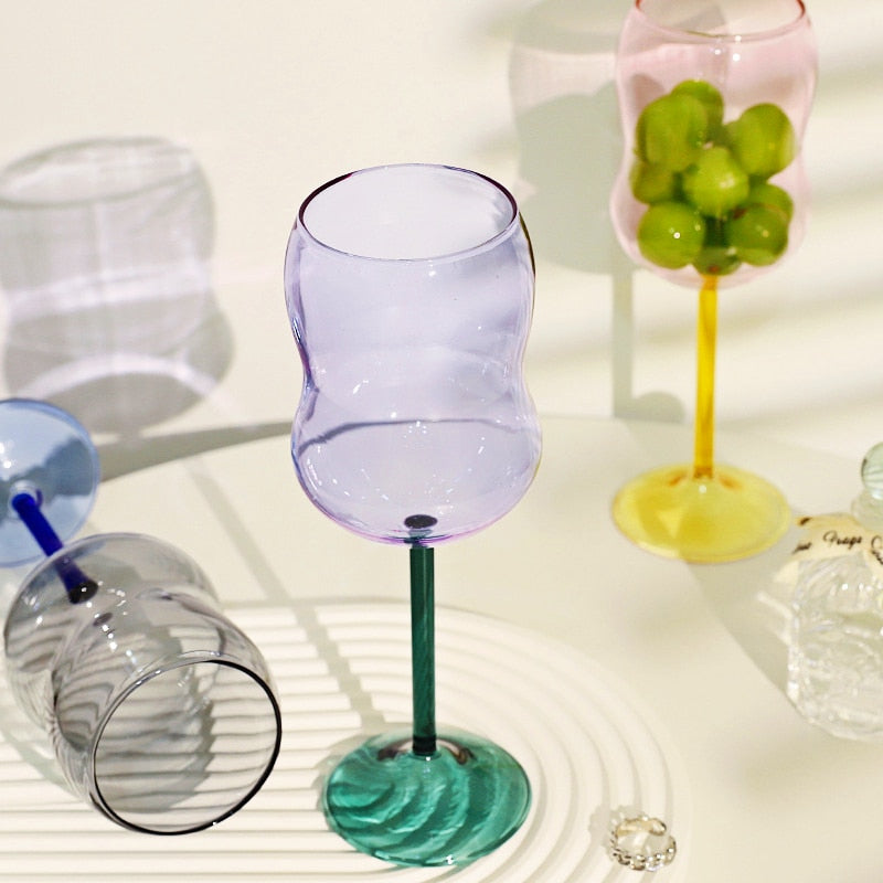 BowLift | 2-colored Chubby wine glass