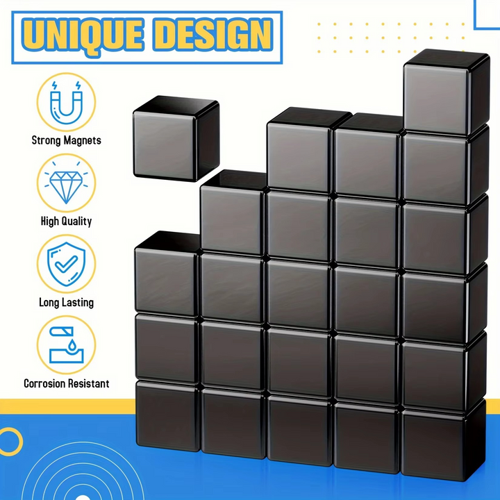 BowLift | Premium Multi-Use Square Magnets with Exceptional Strength