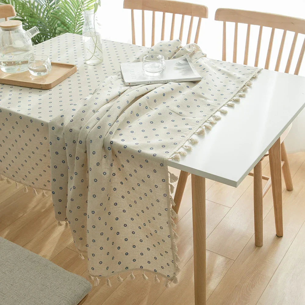 BowLift | Pastoral Cotton-Linen Tablecloth
