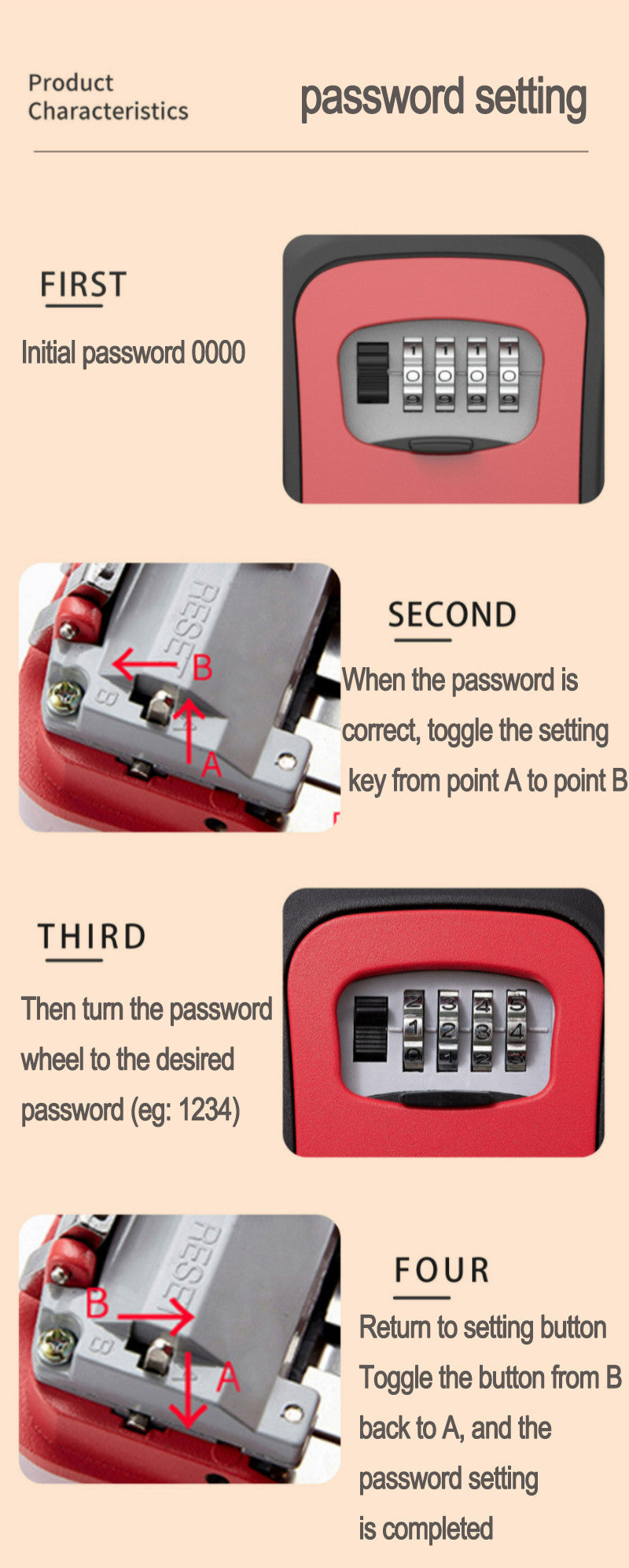 Portable Password Key Storage Box | Bowlift