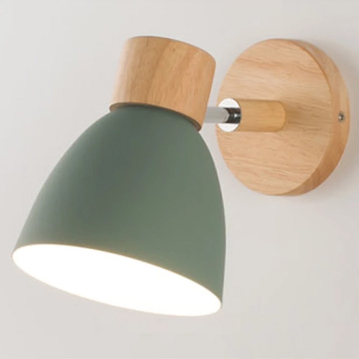 Minimalist Scandinavian Wall Lamp – Nordic Design for Bedroom and Living Room | LED Lighting | Bowlift