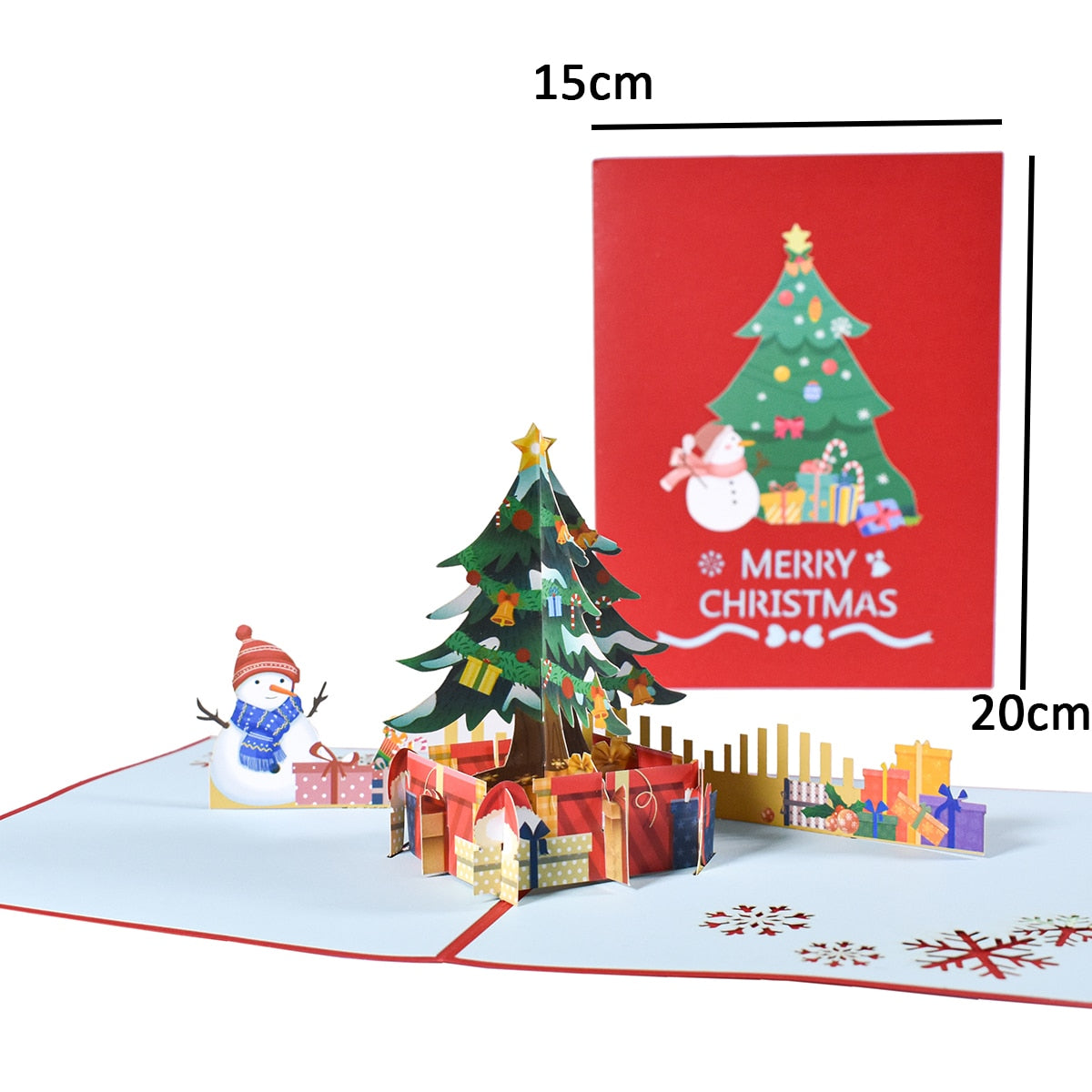 BowLift | 3D Pop-Up Cheerful Christmas Gift Cards