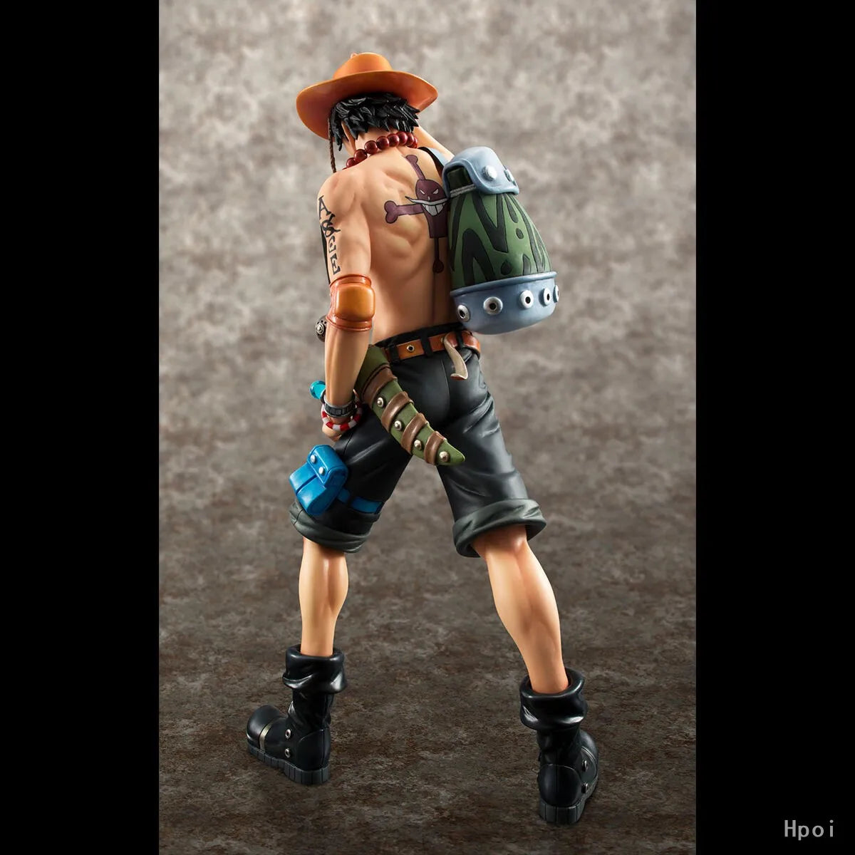 BowLift | Figur One Piece DX10th Anniversary Fire Fist Escal D Ace Ruffy Brother Toy Japan Anime Collector Figures PVC Model Toy
