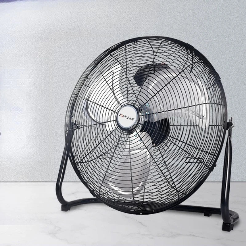 Industrial Floor Fan – 8-Speed 130° Oscillating Workshop Blower, Silent 45dB Turbo Motor with Overheat Protection | Bowlift