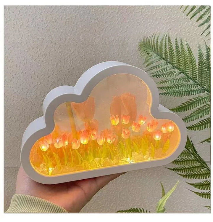 Tulip Atmosphere Infinite Flowers Night Light | Bowlift
