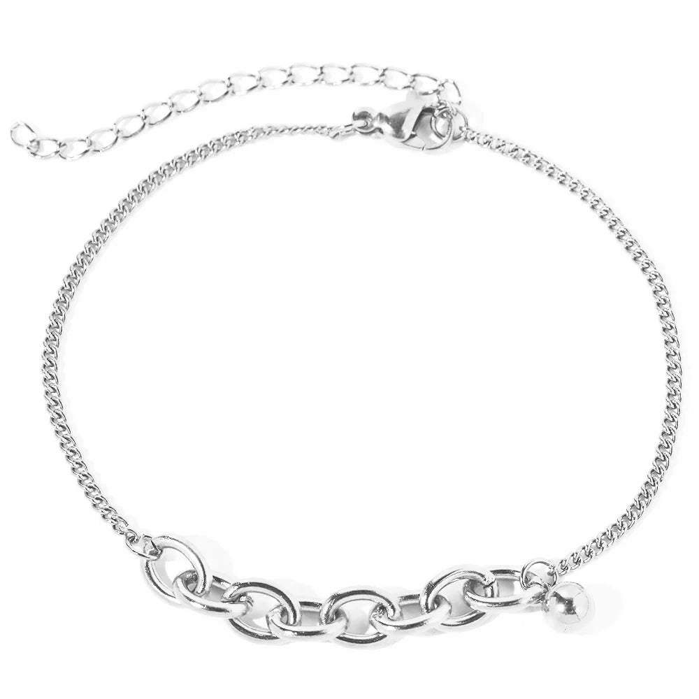 BowLift | Dainty Curb & Bold Paperclip Chain Bracelet