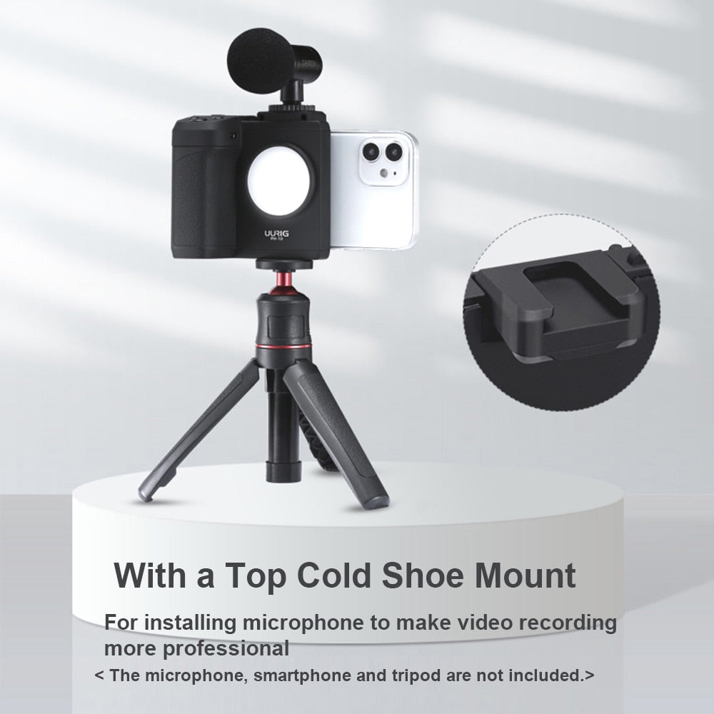 BowLift | Built-in Light Universal Wireless Handle Phone Stabilizer