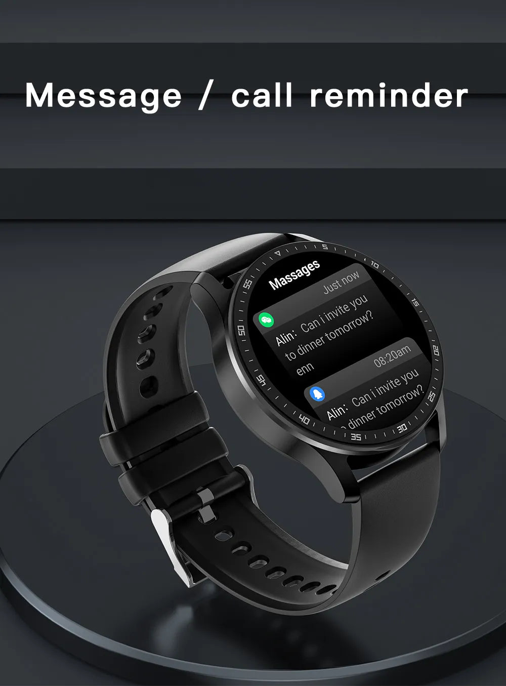 BowLift | Two In One  Smart Watch With Bluetooth Earbuds