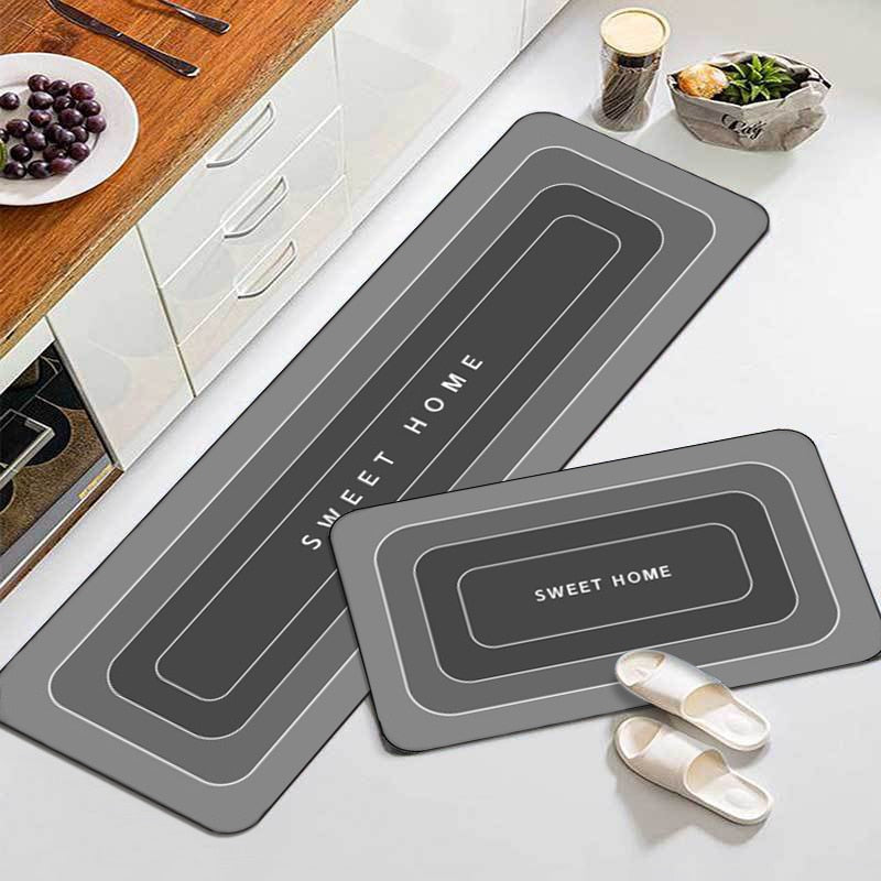 Modern Water Absorbent Anti-slip Area Rugs | Bowlift