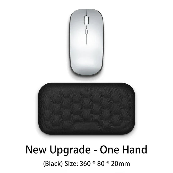 BowLift | ErgoLuxe GelPad | Comfort Mousepad | Wrist Rest & Massage | Silicone & Memory Foam
