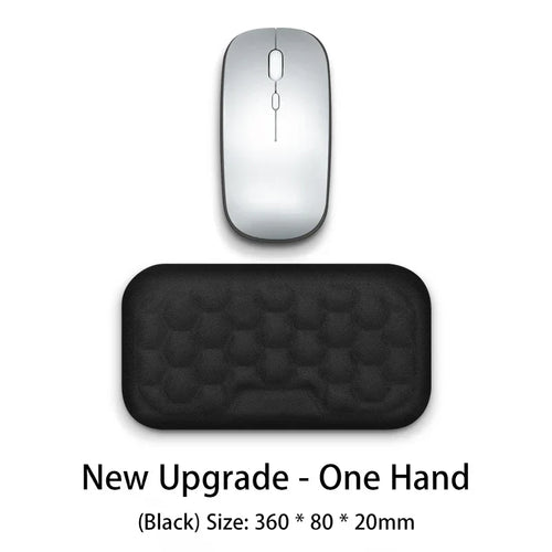 BowLift | ErgoLuxe GelPad | Comfort Mousepad | Wrist Rest & Massage | Silicone & Memory Foam