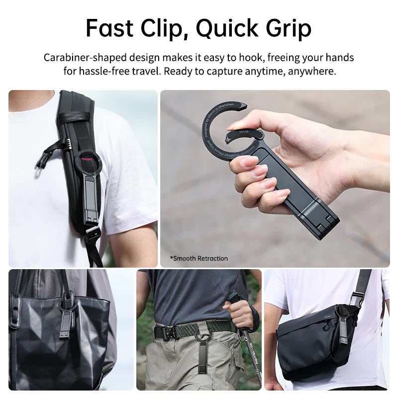 BowLift | Double-Sided Magnetic Tripod Phone Holder