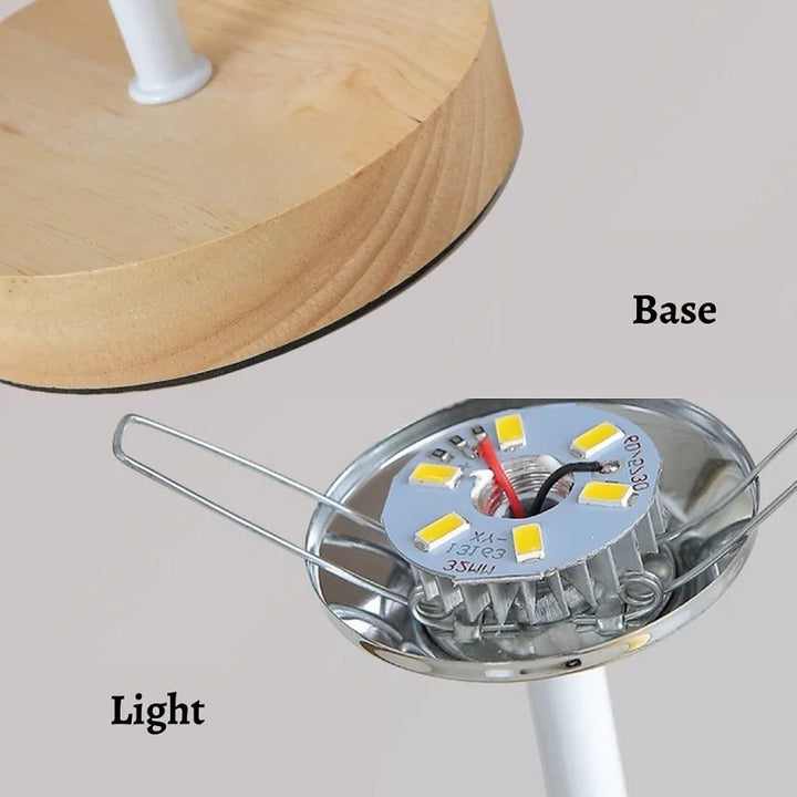 BowLift | Foldable Pleat Table Lamp - Stylish Foldable LED Table Lamp for Unique Interior Design