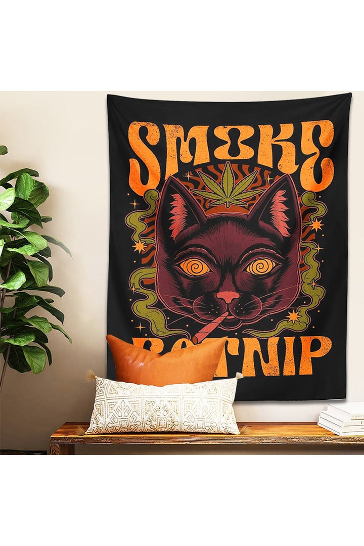 Catnip Psychedelic Tapestry | Bowlift