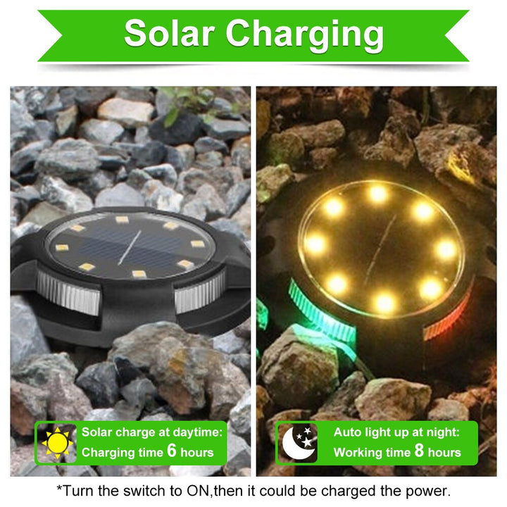 Eco Solar Colorful Garden Light | Bowlift