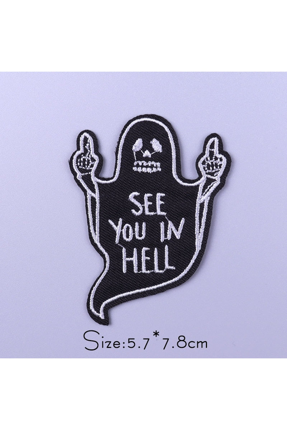 Punk Style Embroidered Patches | Bowlift