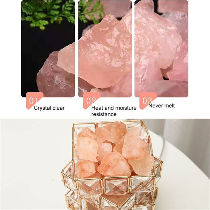 Crystal Room Mood Ambient Geo Shimmer Cube Light | Bowlift