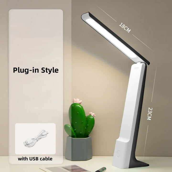 BowLift | Lumora LED Table Lamp | Dimmable & Touch Control | 3 Light Colors | Battery 20h | White/Pink/Blue
