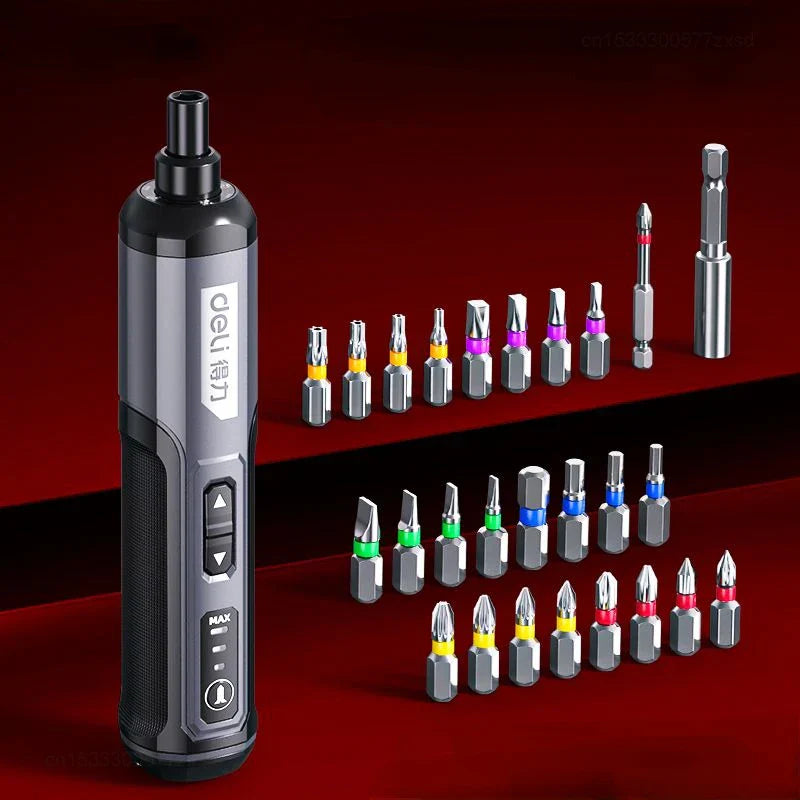 Mini Cordless RechargeaBowlifte Electrical Screwdriver Drill Tool Set | Bowlift