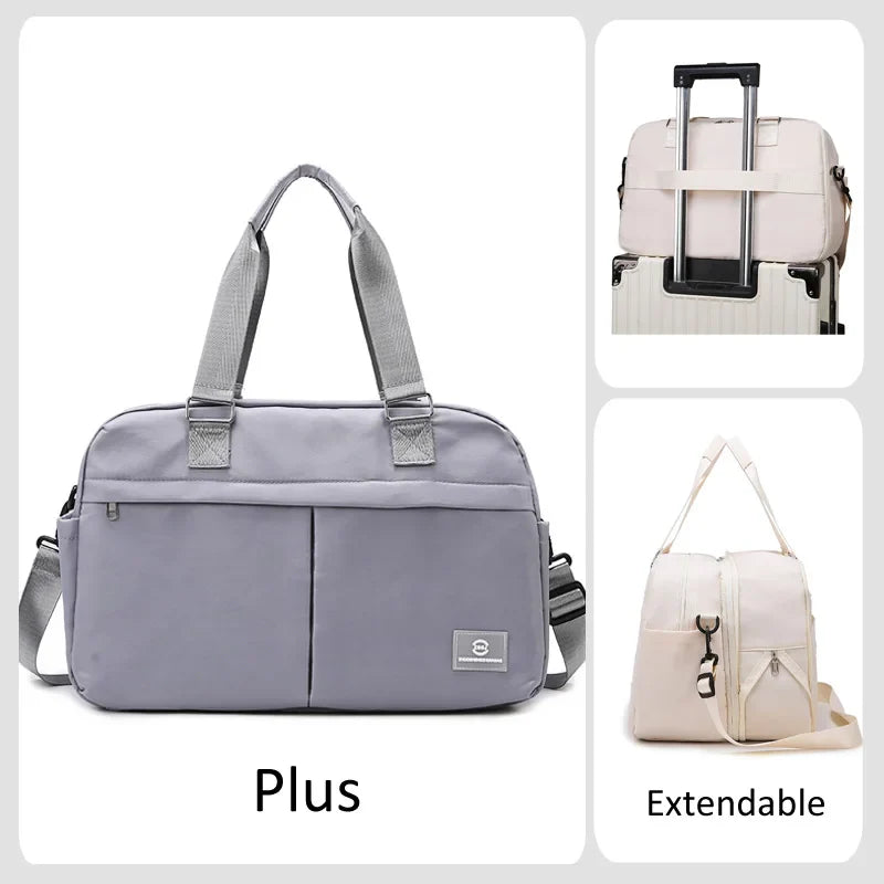 BowLift | LuganoPack Travel Bag Large | Expandable & Multi-layered | Cabin Luggage & Weekend Bag | Plenty of Storage