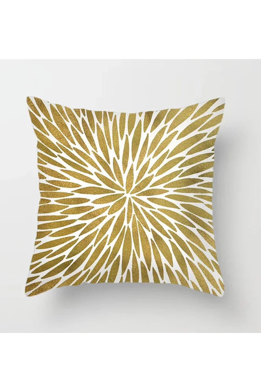 Yellow Leaf Polyester Pillowcase | Bowlift