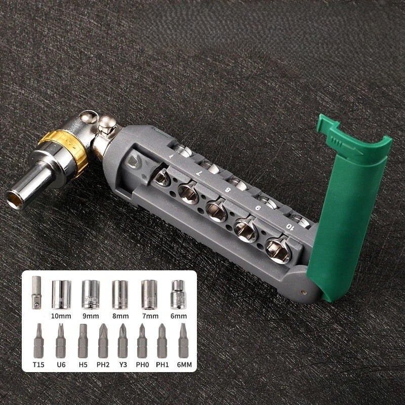 Modular Head Ratchet Screwdriver Tool Set | Bowlift