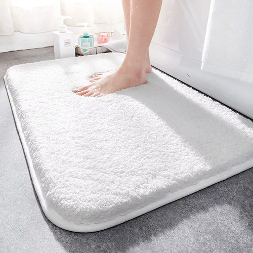 SoftStep Luxury Bath Mat – Extra Thick Microfiber Mat with Non-Slip and High Absorption | Bowlift
