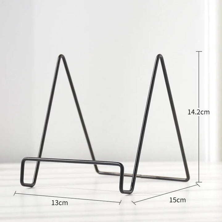 BowLift | Iron Art Multi-Use Display Stand: Versatile magazine, dish, picture, and photo album stand for home decor
