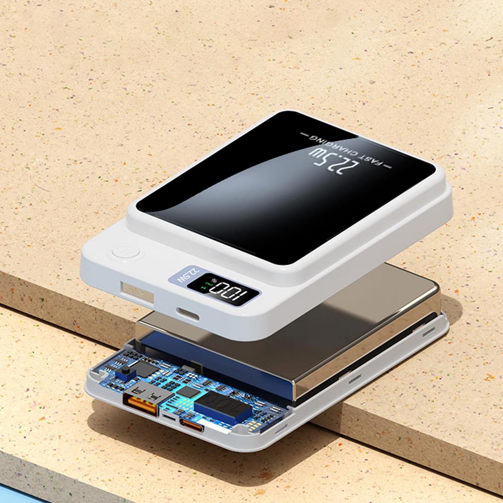 BowLift | Double Energy Wireless Magnetic Power Bank
