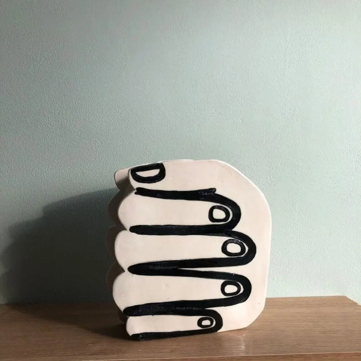 Hand Holding Flowers Vase | Bowlift