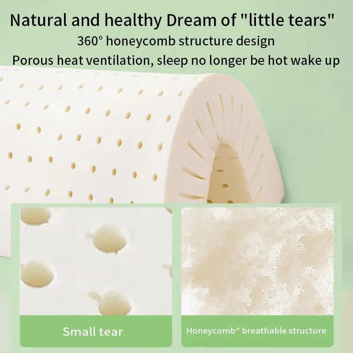 BowLift | Hypoallergenic natural latex breathable ergonomic pillow