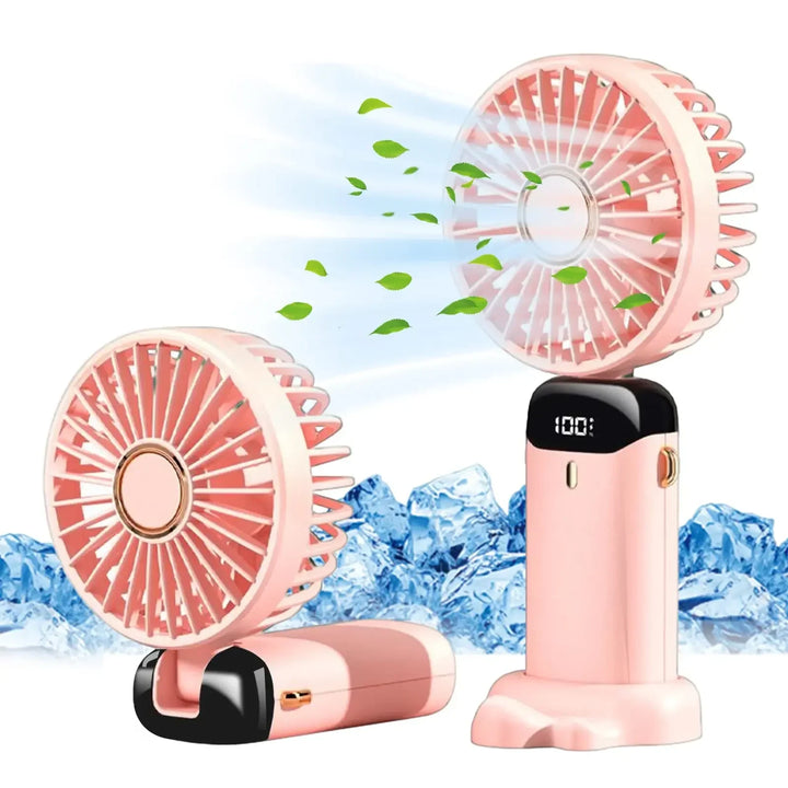 Electric Fan Portable Air Conditioner Mini Cooler Rechargeable Neck Fans for Home Free Shipping Hand Usb Conditioning Blades | Bowlift