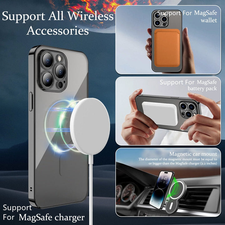 BowLift | Sky Clear Transparent Silicone iPhone Case