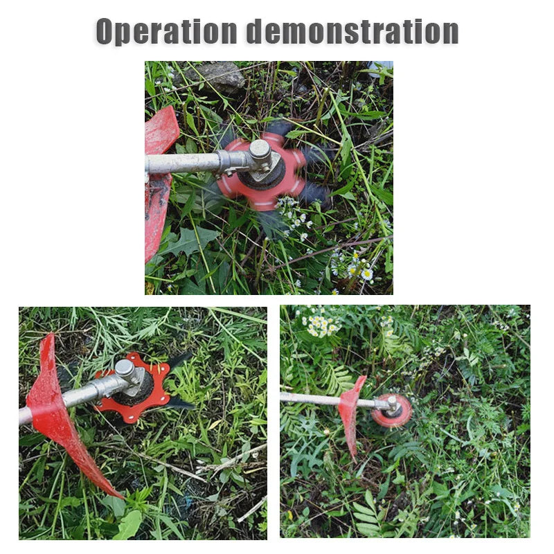 DIY Expert Weed Removal Brush Head with Precision-Cut Blades | Bowlift
