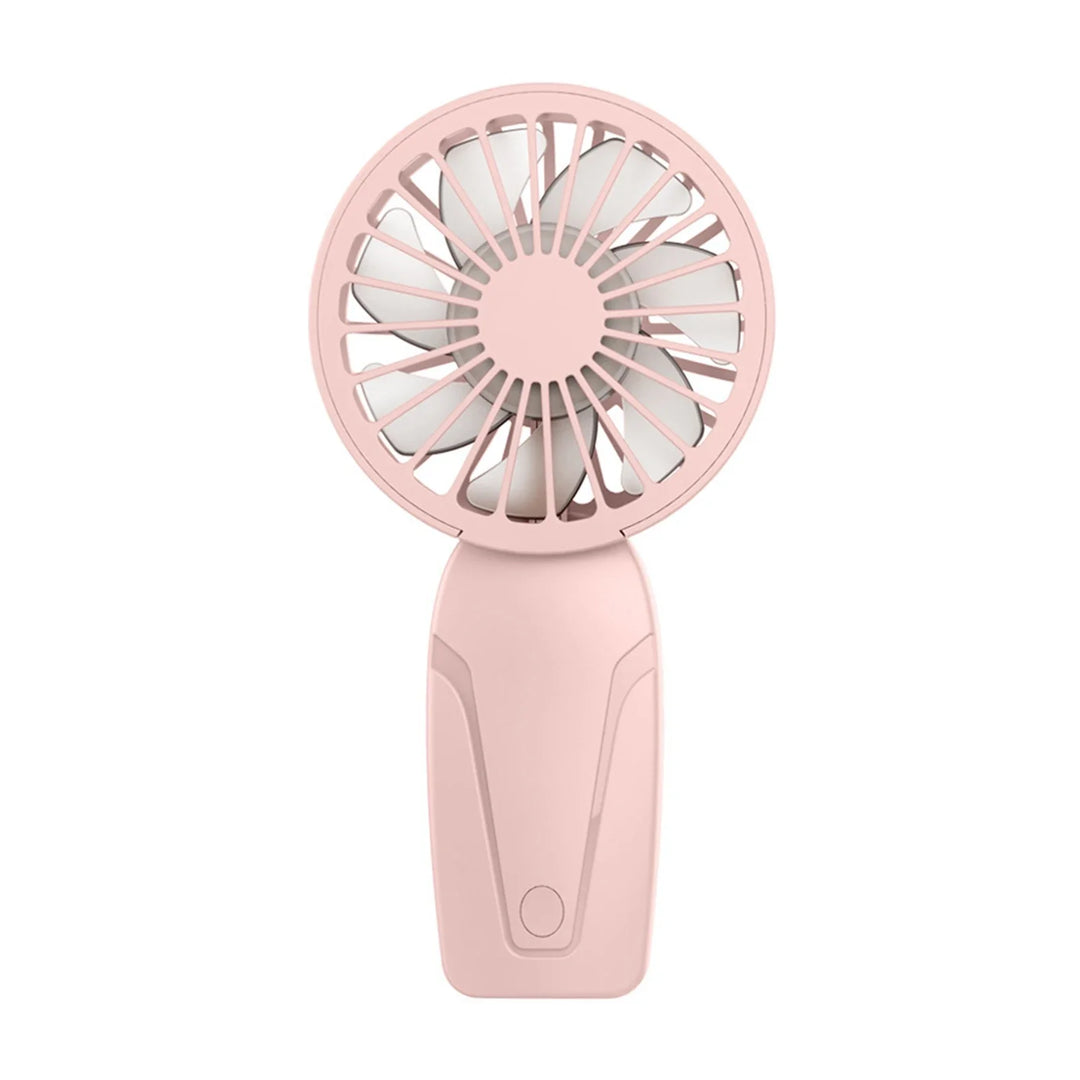 Portable Handheld Mini Fan – Lightweight ABS USB Rechargeable Pocket Fan for On-the-Go Cooling | Bowlift