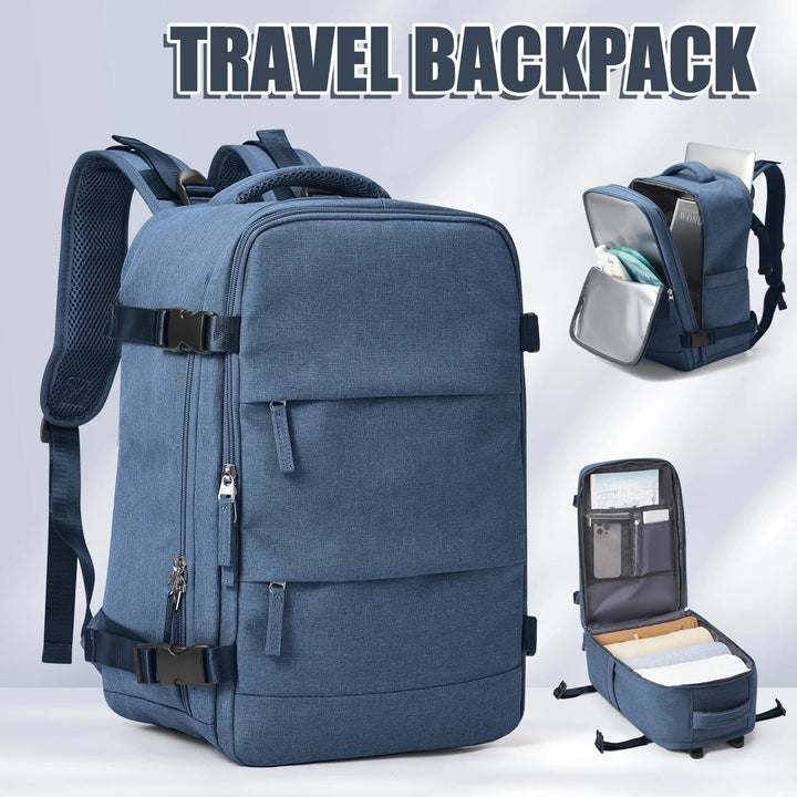BowLift | Trekvora Travel Backpack | Waterproof & Versatile | Laptop Compartment 15.6" | Wet-Dry Separation